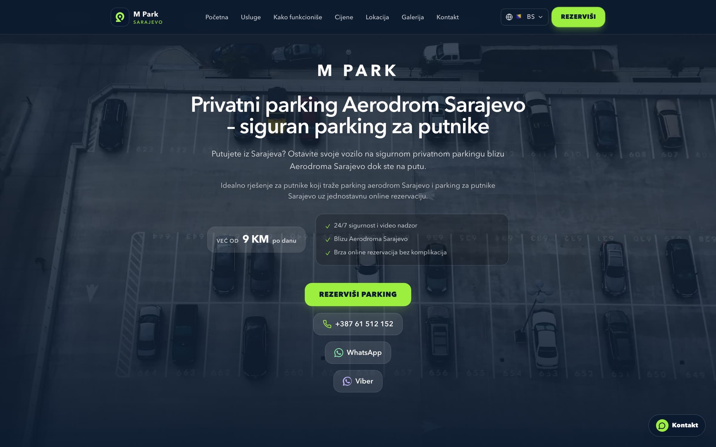 M Park Sarajevo — Airport Parking